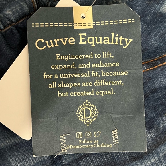 Democracy Skyrise Sublimated Jogger Pants Women’s Sz L Ab Technology Pull On NWT - Picture 6 of 15